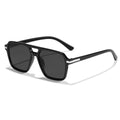 Square Aviator Sunglasses with Retro Double Bridge - Color_02