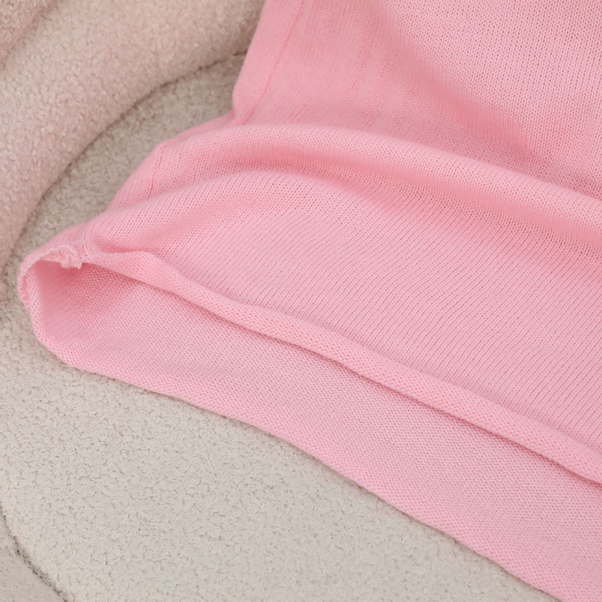 Whipstitch Trim Cap Sleeve Knit Top - view 3