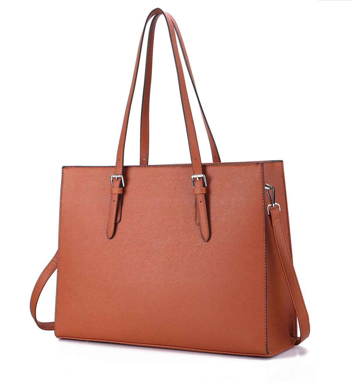 Structured Laptop Work Tote Bag