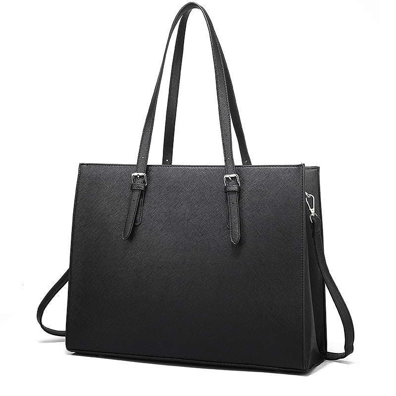 Structured Laptop Work Tote Bag