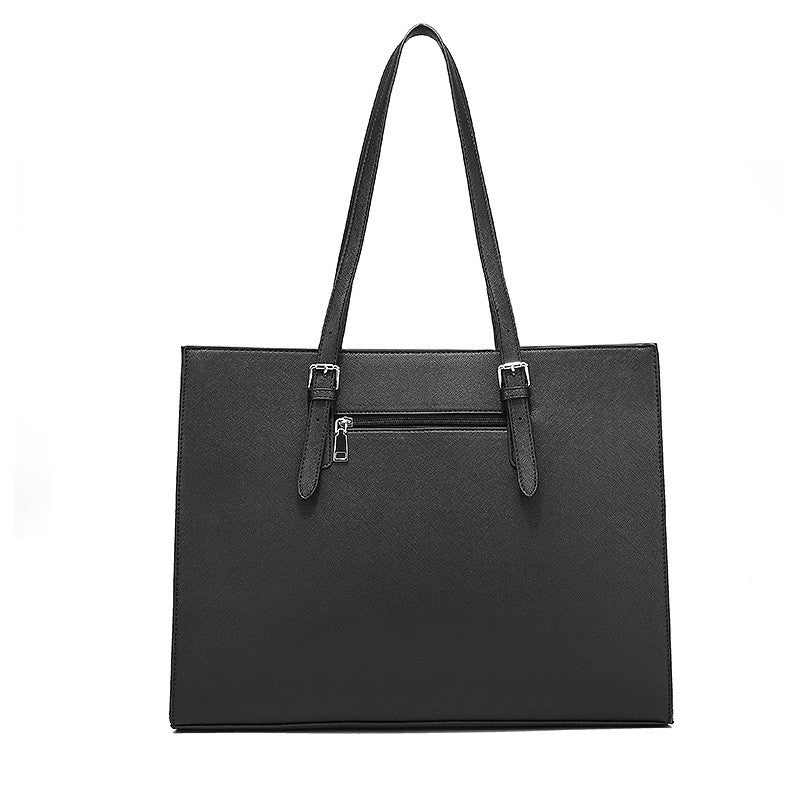 Structured Laptop Work Tote Bag