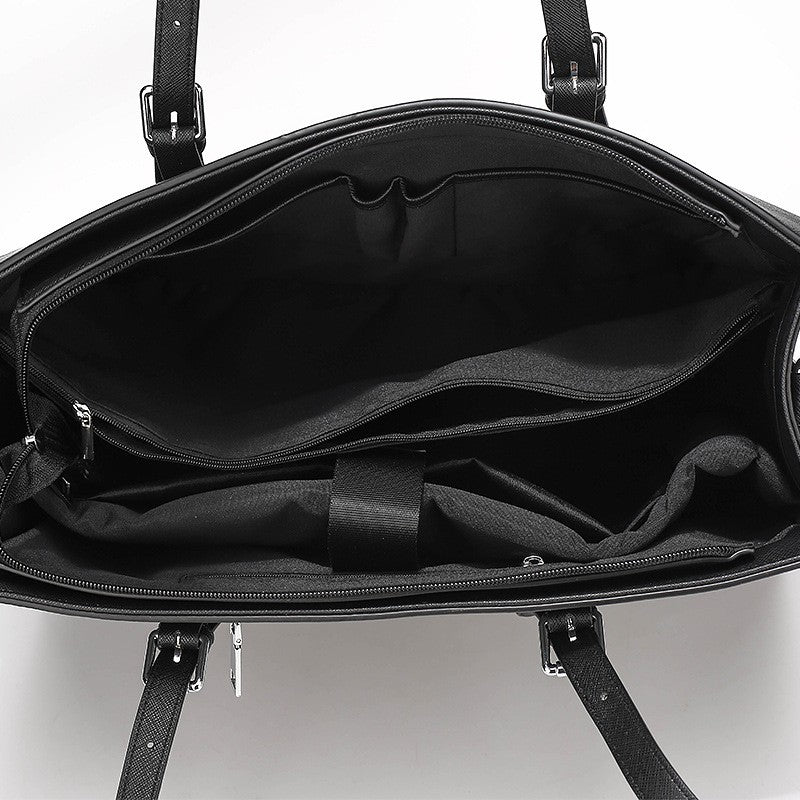 Structured Laptop Work Tote Bag