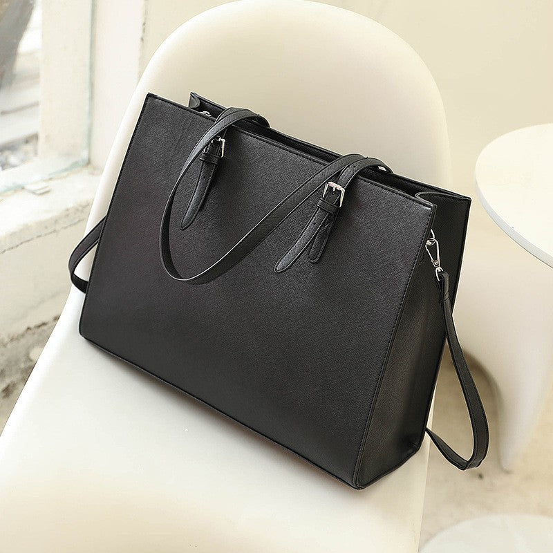 Structured Laptop Work Tote Bag