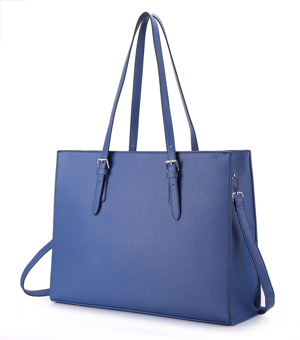 Structured Laptop Work Tote Bag