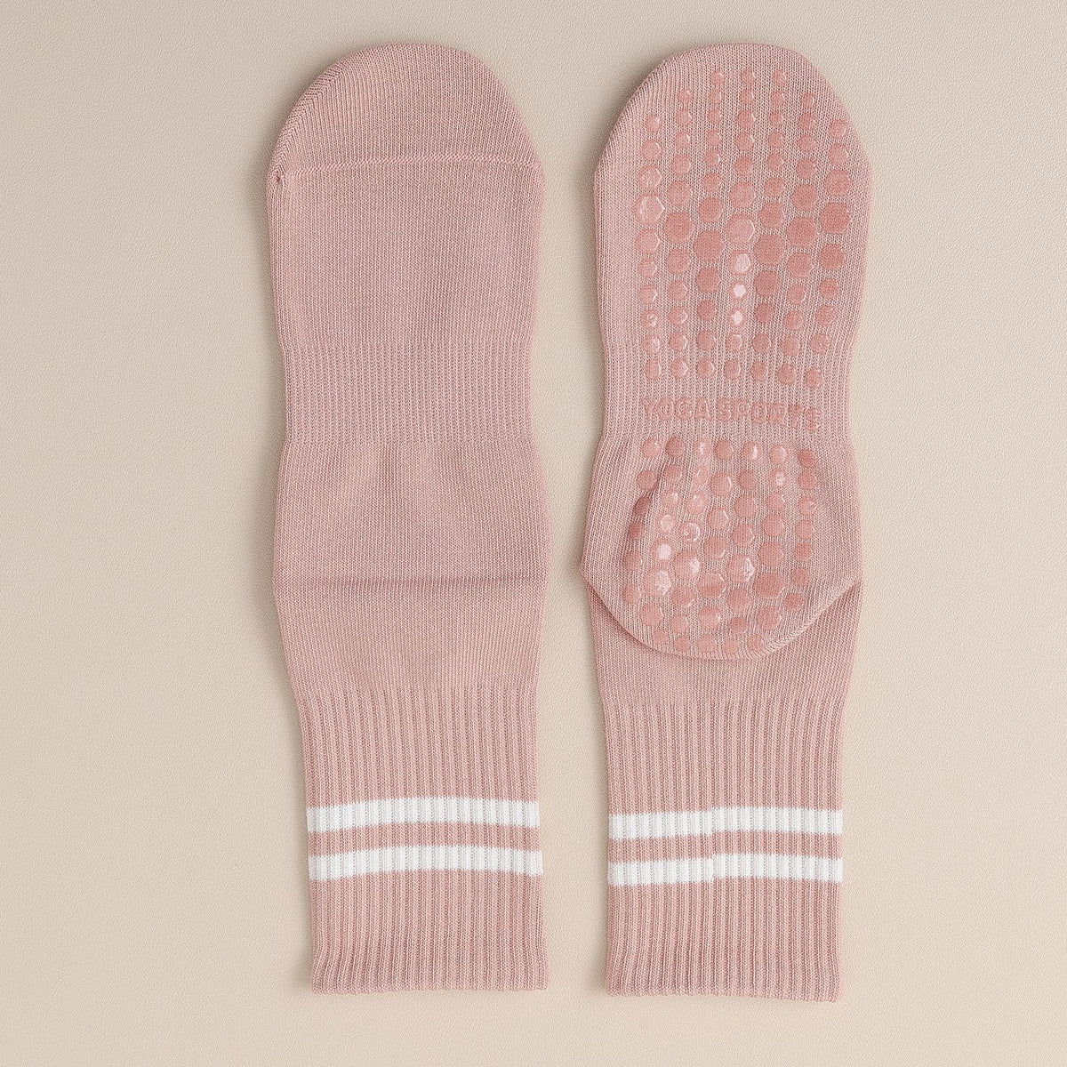 Non Slip Grip Yoga Socks - Pink