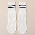 Non Slip Grip Yoga Socks - White