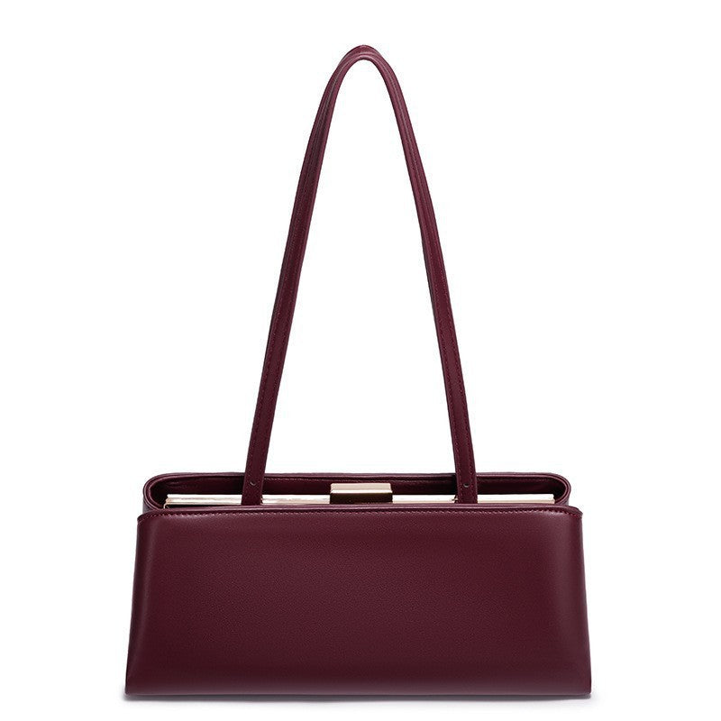 Structured East West Frame Shoulder Bag