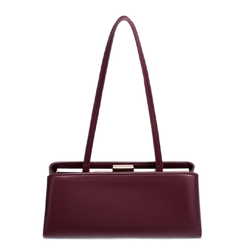 Structured East West Frame Shoulder Bag