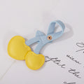 Cherry Shaped Bag Charm Pendant With Strap - Yellow