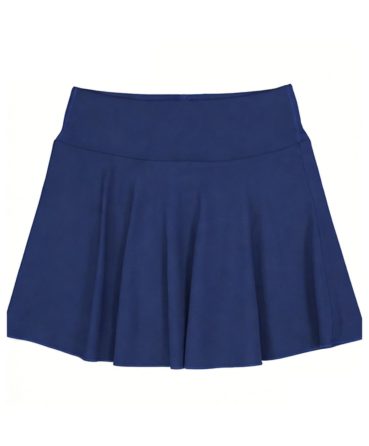 High Waist Tennis Skort With Phone Pocket - Navyblue - 3