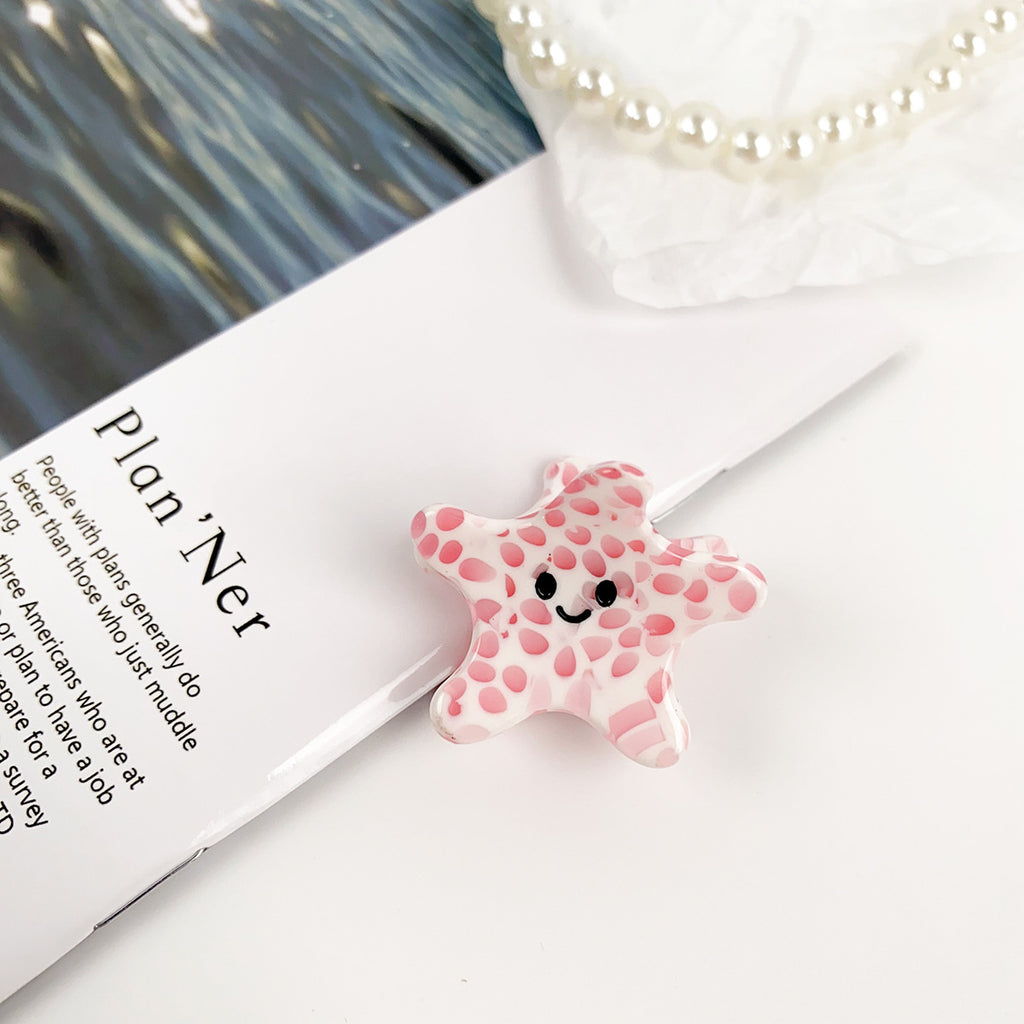 Sea Creature Mini Hair Claw Clip - Starfish