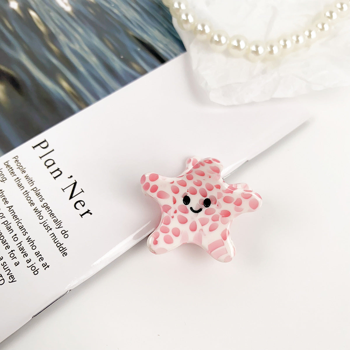 Sea Creature Mini Hair Claw Clip - Starfish
