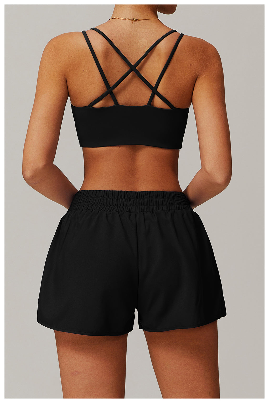Quick Dry Lined Yoga Running Shorts