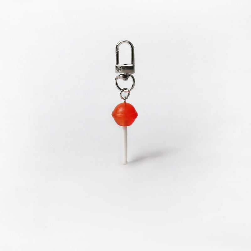 Mini Lollipop Charm Keyring Clip - Color_1