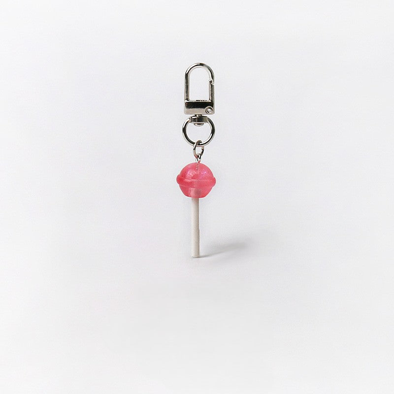Mini Lollipop Charm Keyring Clip - Color_2