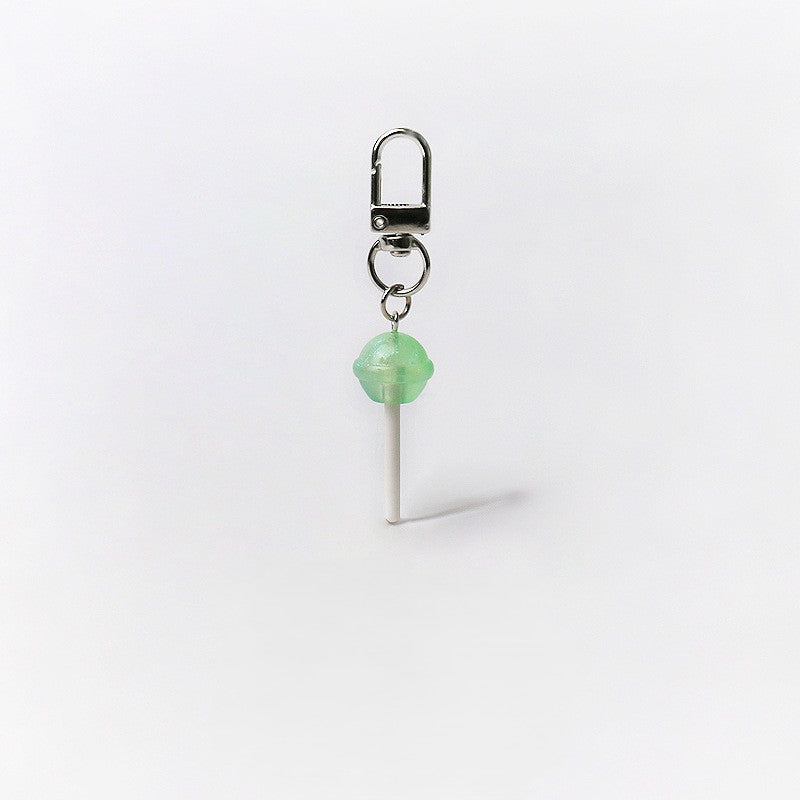 Mini Lollipop Charm Keyring Clip - Color_3