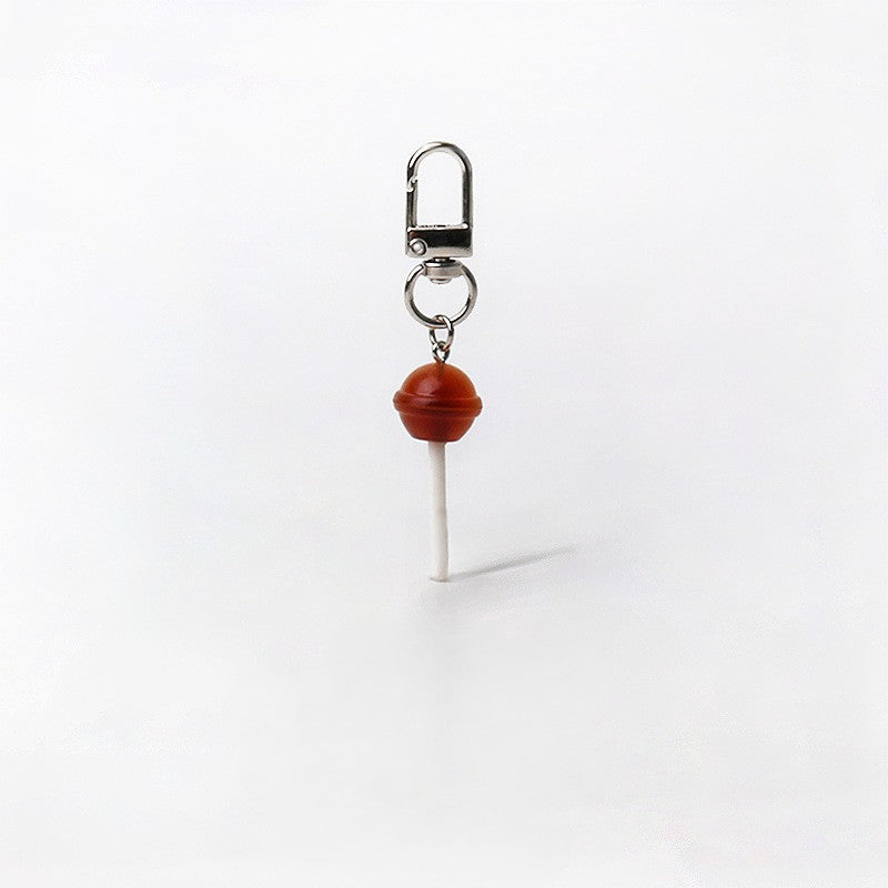 Mini Lollipop Charm Keyring Clip - Color_4