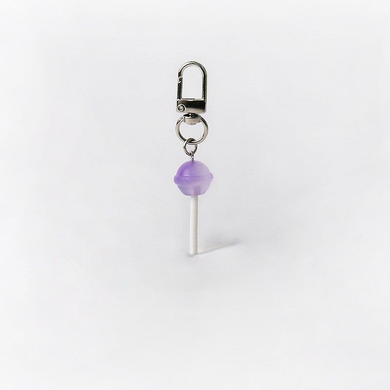 Mini Lollipop Charm Keyring Clip - Color_7