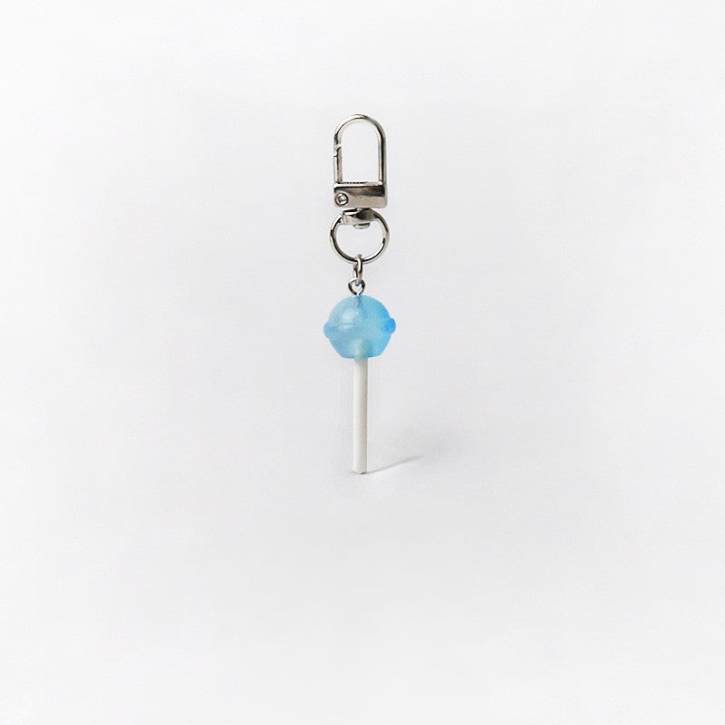 Mini Lollipop Charm Keyring Clip - Color_8