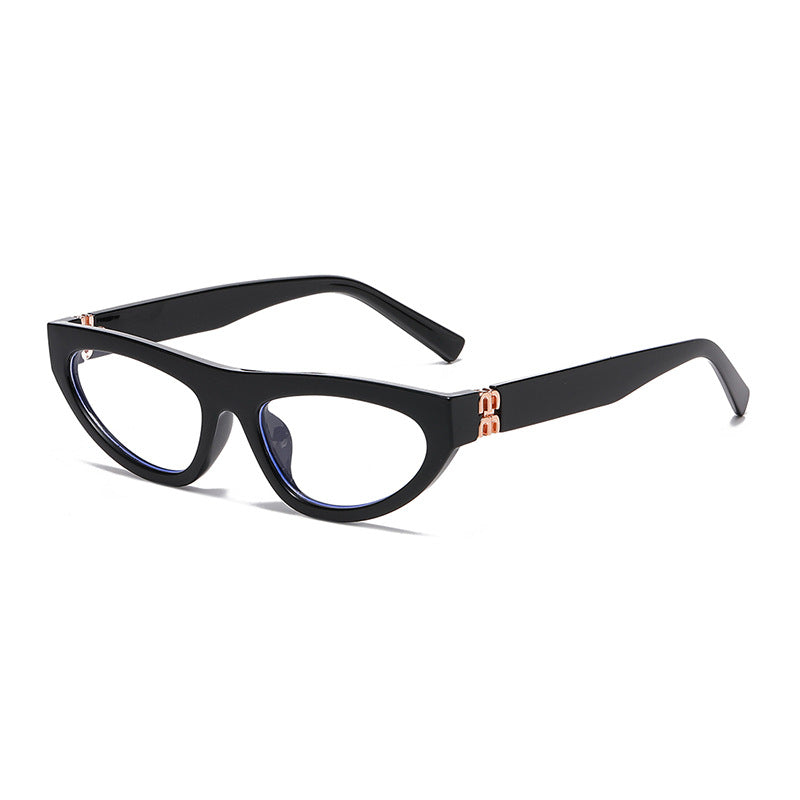Small Frame Cat Eye Retro Sunglasses - Color_7