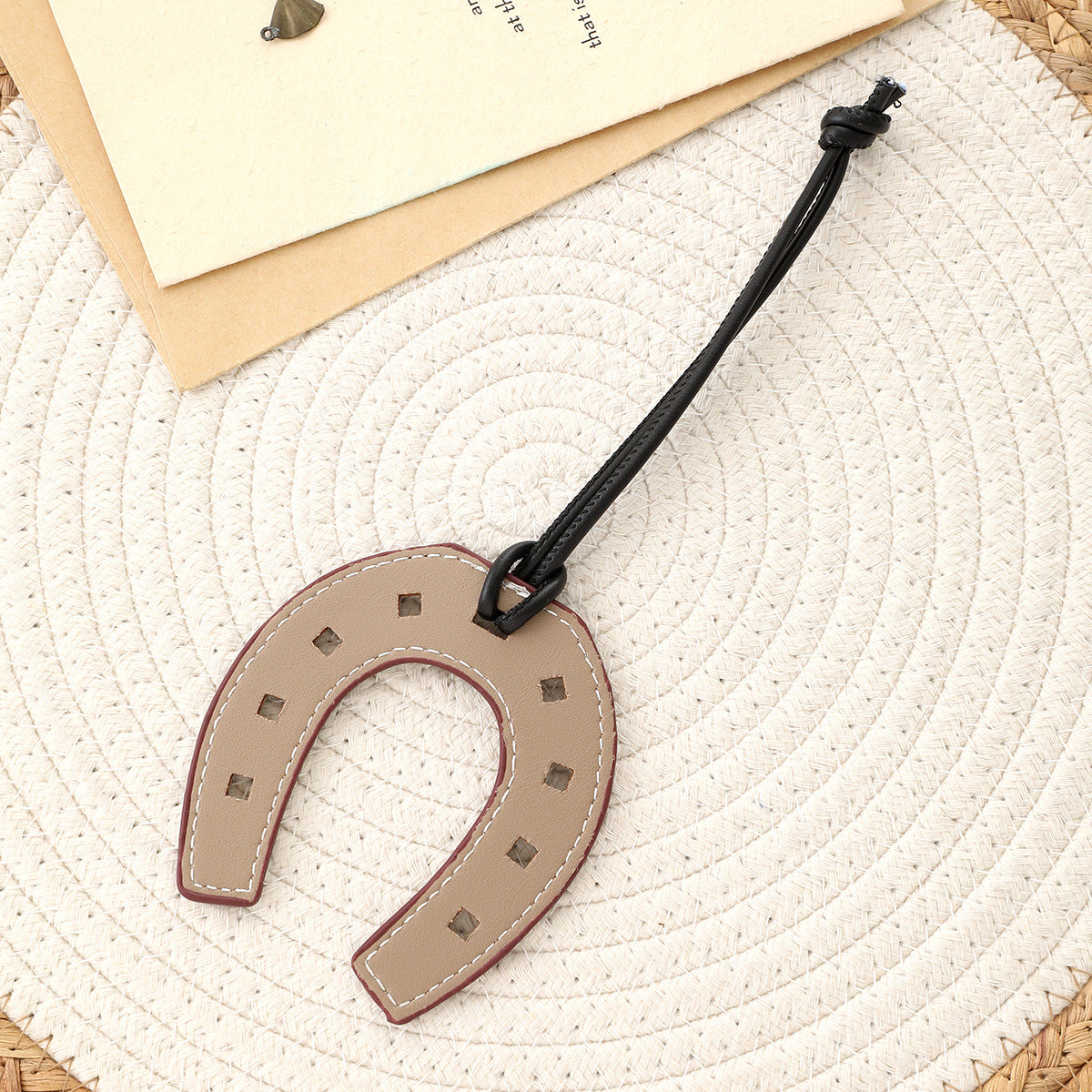 Horseshoe Bag Charm Keychain - view 2