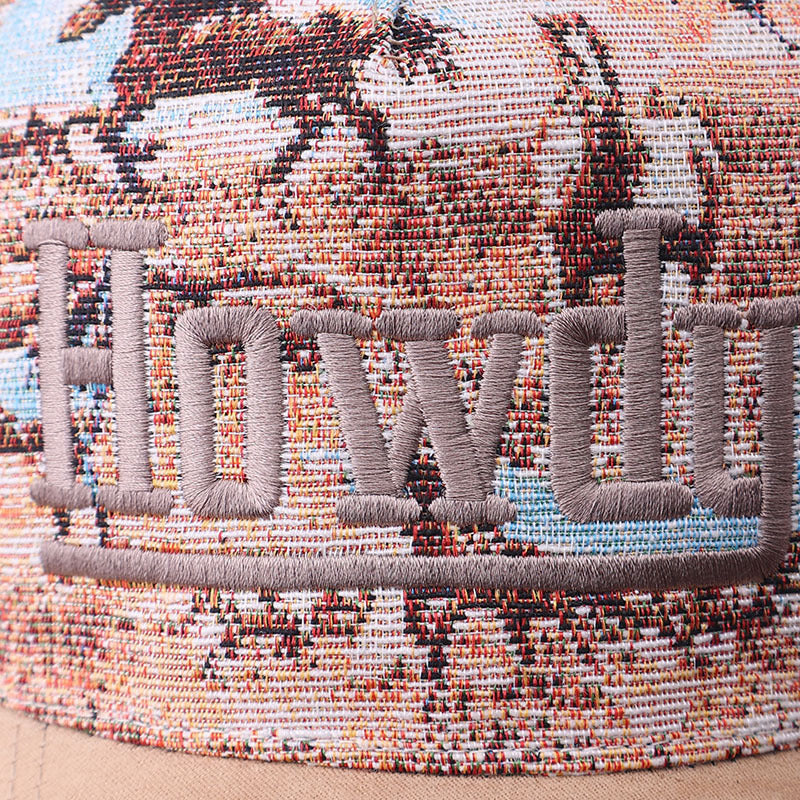 Western Tapestry Baseball Cap With Contrast Brim - EHCoffee - 6