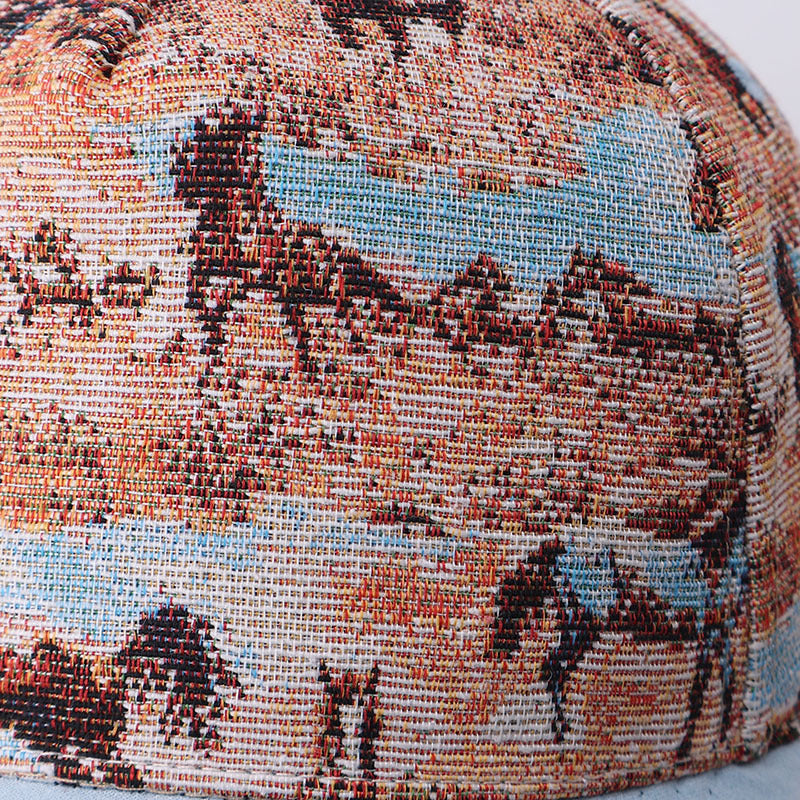 Western Tapestry Baseball Cap With Contrast Brim - EHCoffee - 7