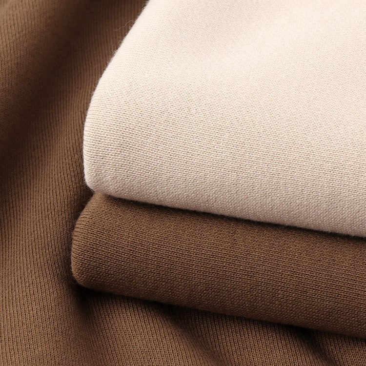 Oversized Cotton Crewneck Sweatshirt - Brown - 5
