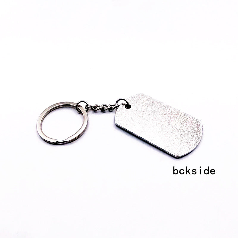 American Flag Enamel Charm Keychain - Flag - 2