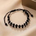 Handmade Beaded Adjustable Braided Bracelet - Color_1