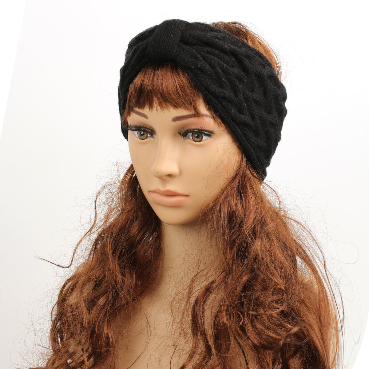 Chunky Cable Knit Bow Knot Headband - view 14