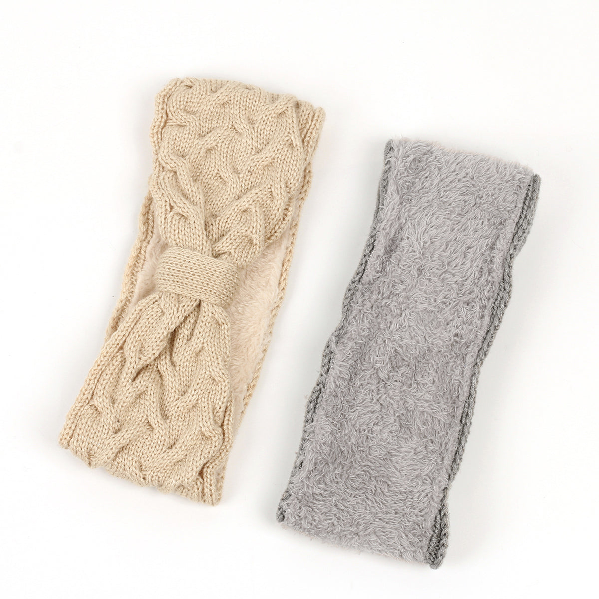 Chunky Cable Knit Bow Knot Headband - view 5