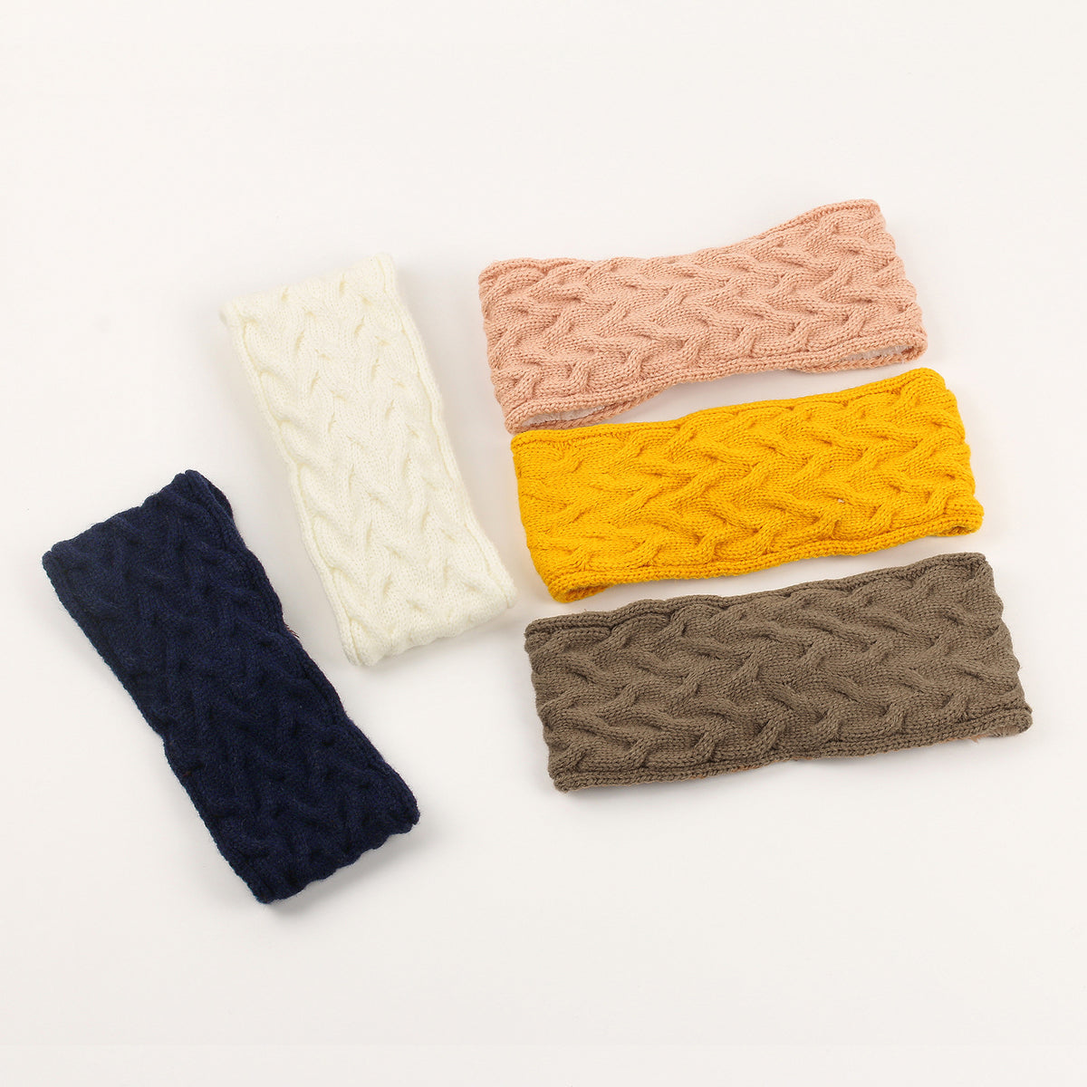 Chunky Cable Knit Bow Knot Headband - view 8