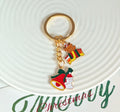 Enamel Holiday Charm Keyring Bag Accessory - Color_03
