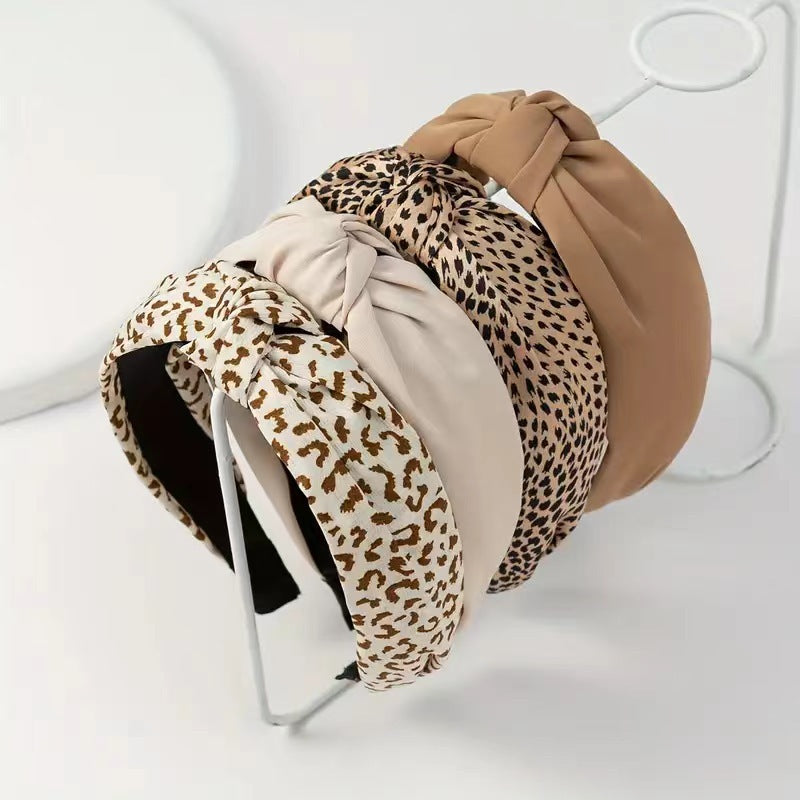 Wide Twist Knot Headband For Women