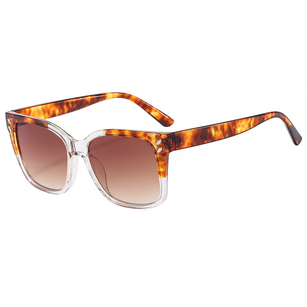 Oversized Square Gradient Lens Sunglasses - Color_5 - 1