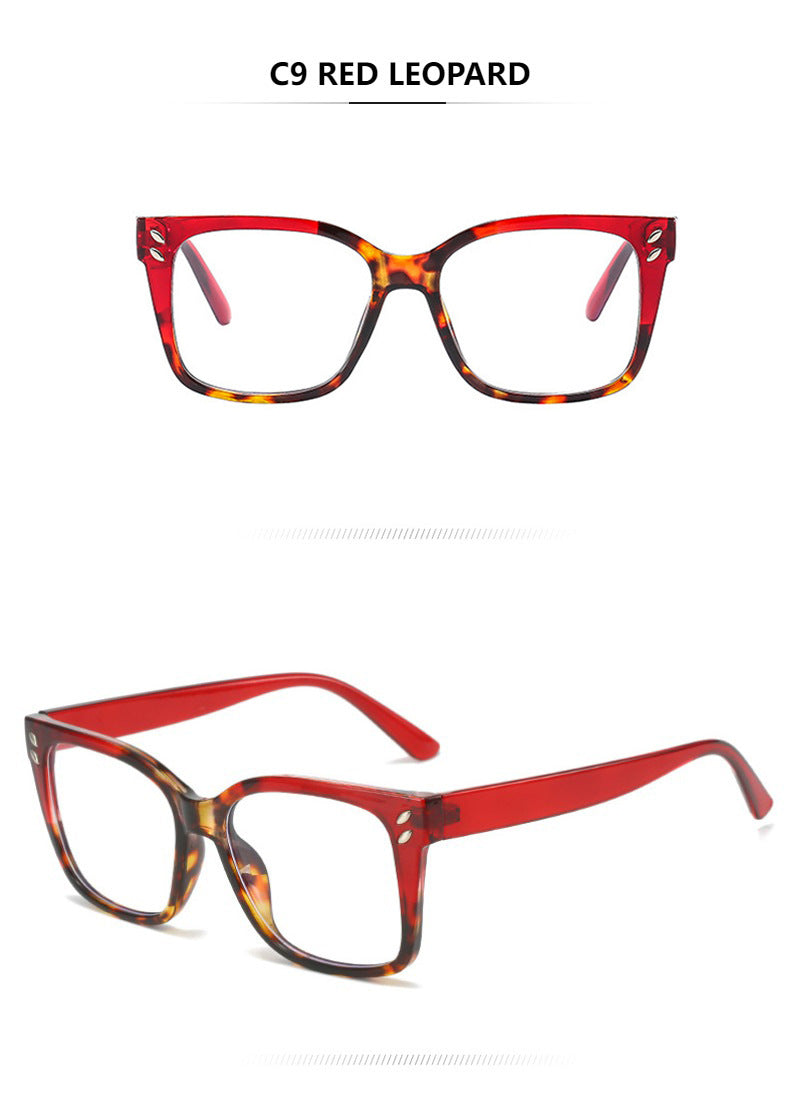 Oversized Square Gradient Lens Sunglasses - Color_9