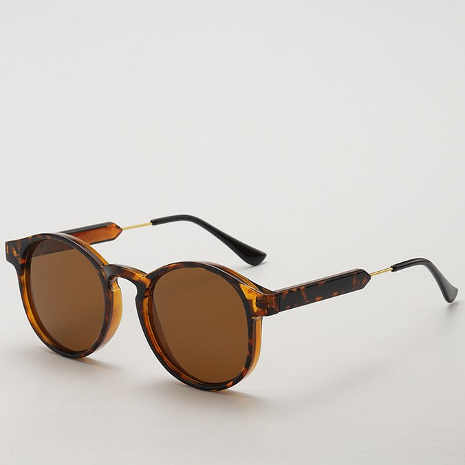 Round Keyhole Bridge Vintage Sunglasses