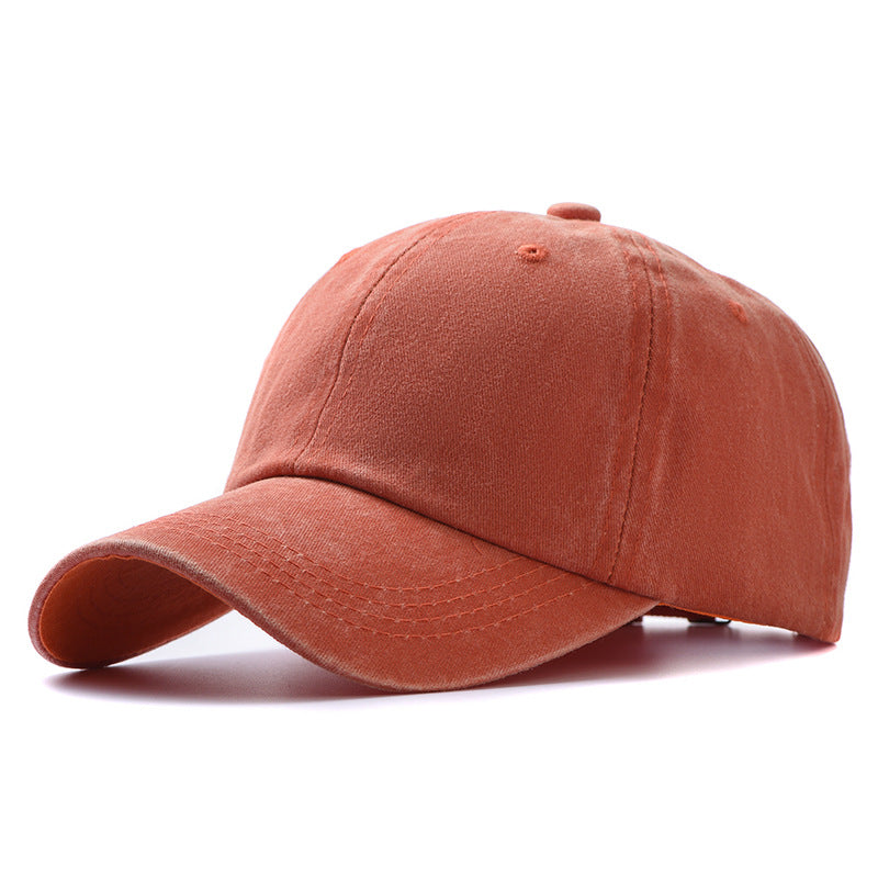 Faded Vintage Wash Curved Brim Cap - Color_07