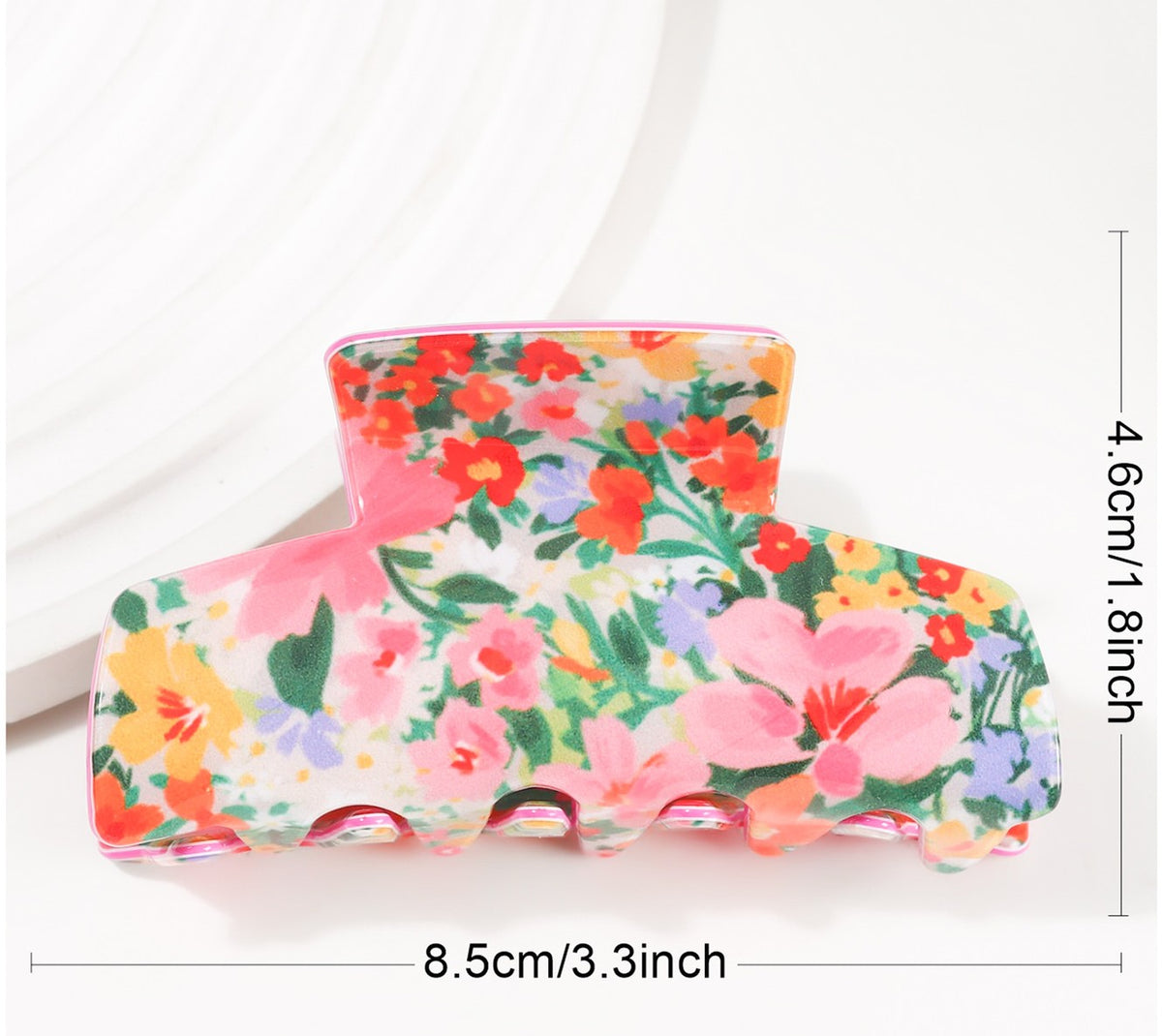 Ditsy Floral Hair Claw Clip for Thick Hair - view 1