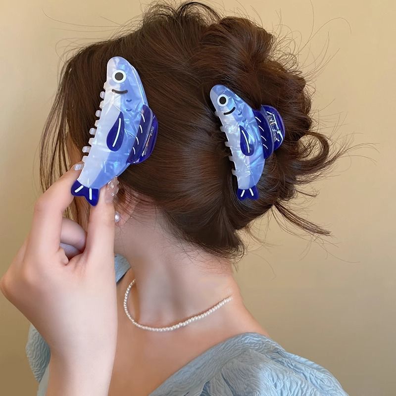 Marbled Fish Figure Hair Claw Clip - view 1