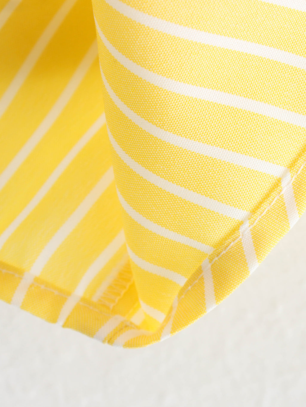 Candy Stripe Oversized Pocket Shirt - Yellow - 9