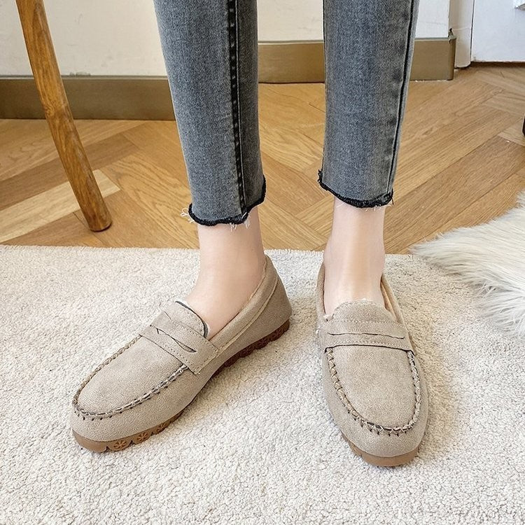 Fleece Lined Penny Moccasin Loafers