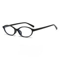 Petite Oval Frame Retro Eyeglasses - Color_01