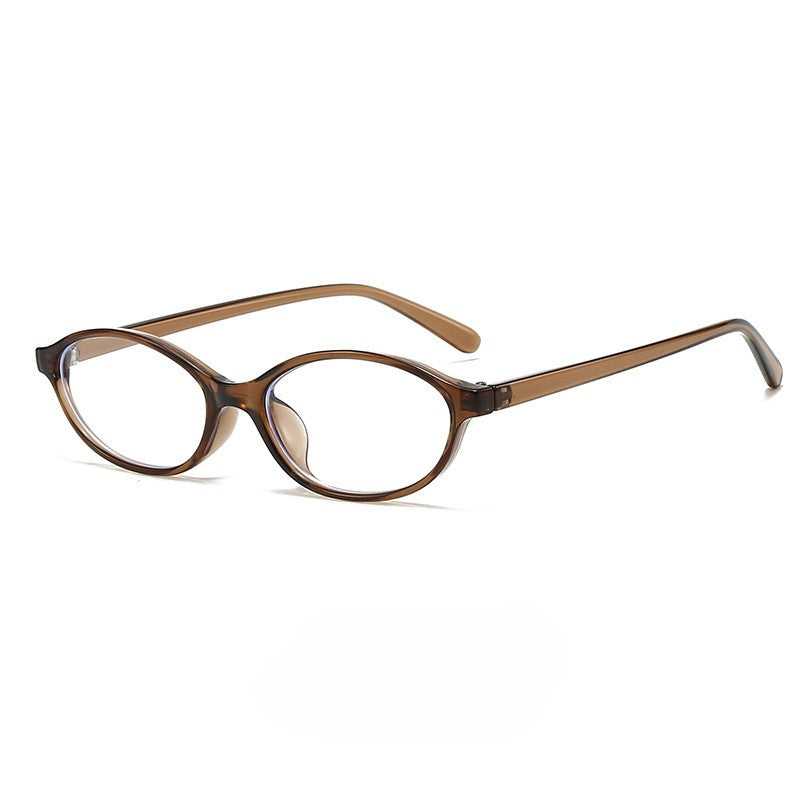 Petite Oval Frame Retro Eyeglasses - Color_03