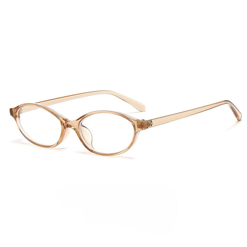 Petite Oval Frame Retro Eyeglasses - Color_04