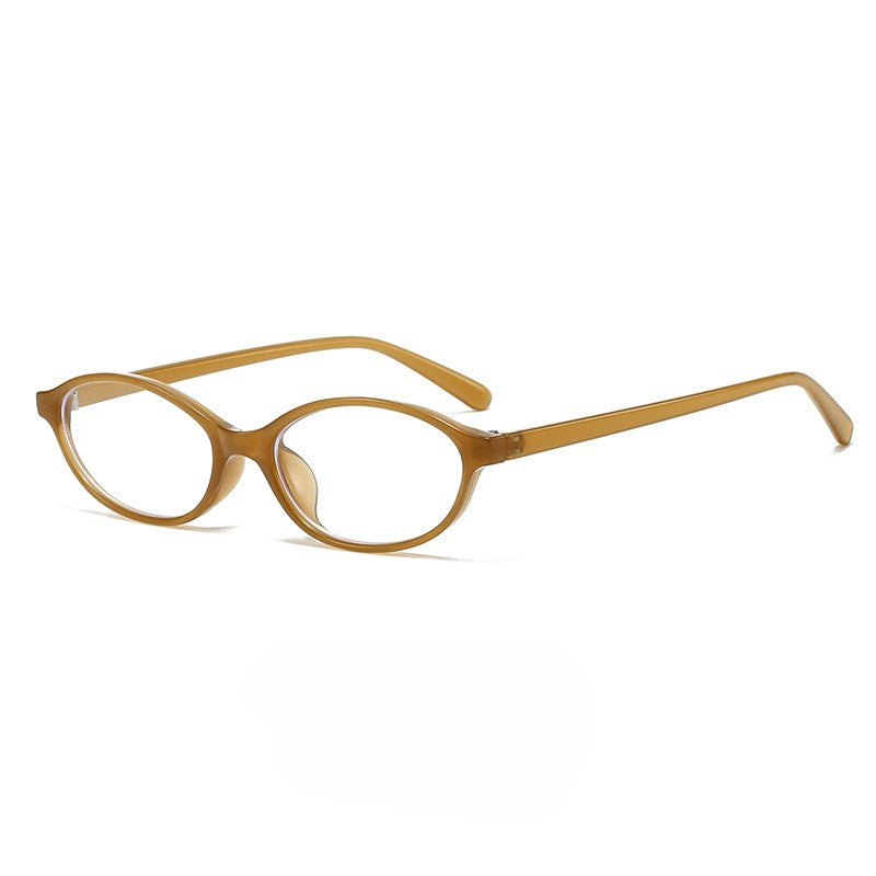 Petite Oval Frame Retro Eyeglasses - Color_05