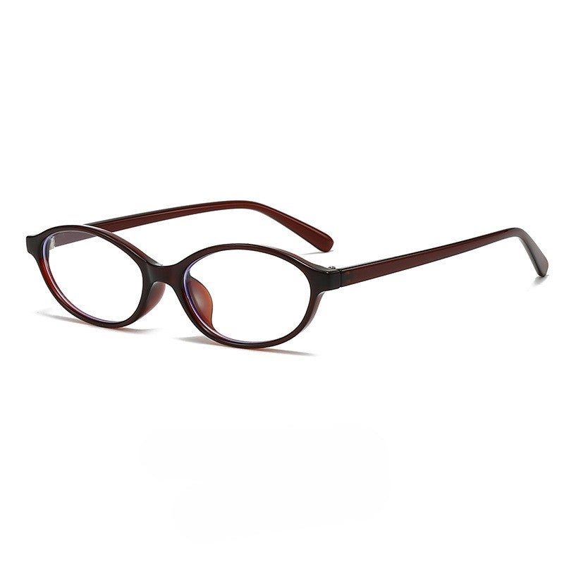 Petite Oval Frame Retro Eyeglasses - Color_06