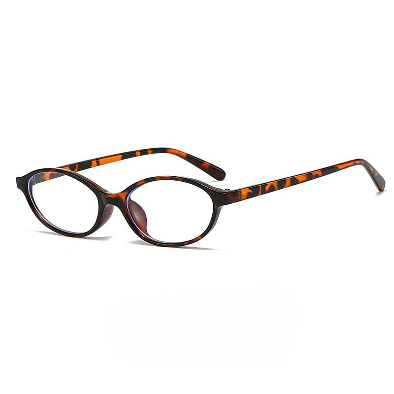 Petite Oval Frame Retro Eyeglasses - Color_07