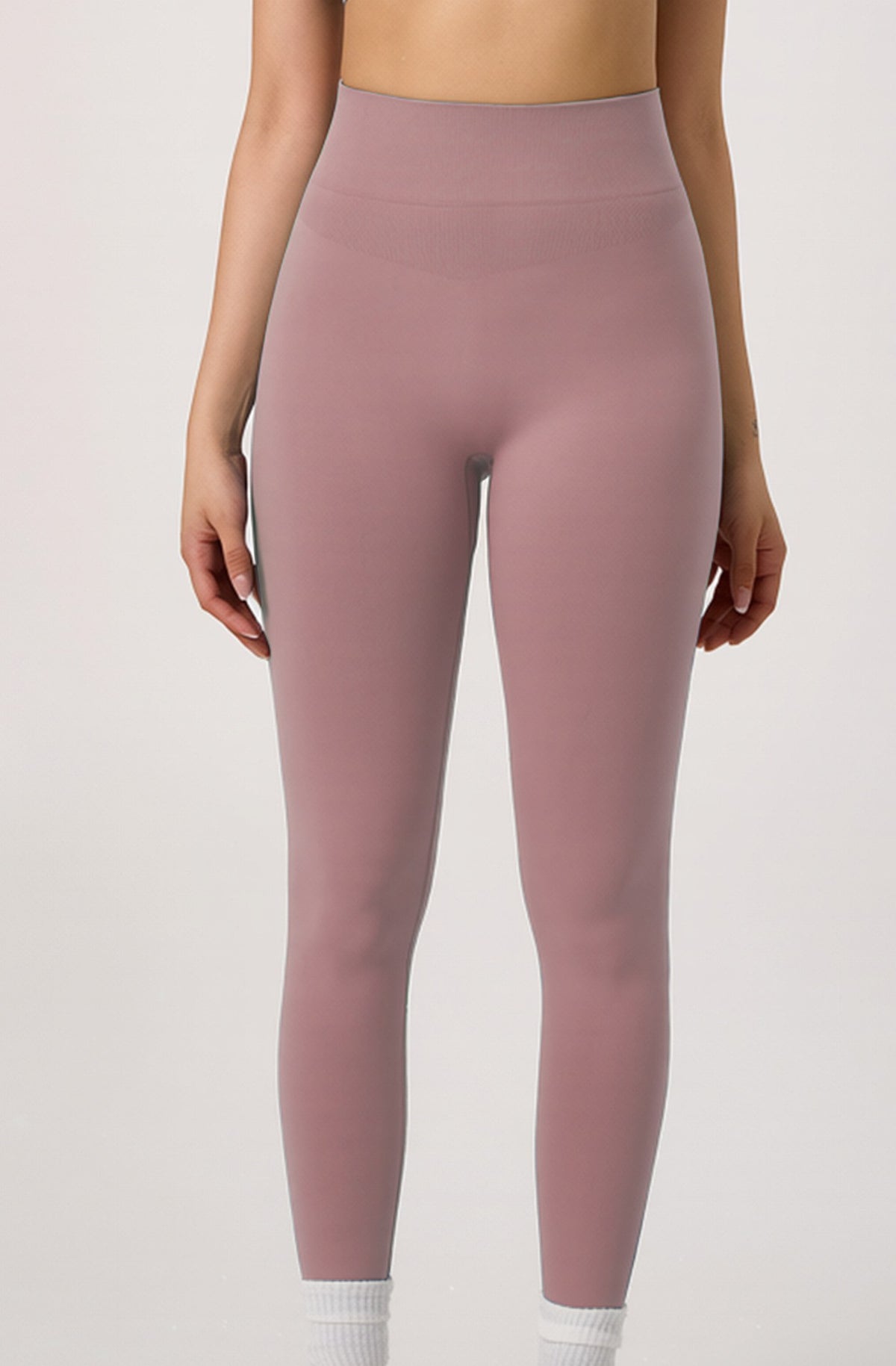 Seamless Open Back Long Sleeve Crop Workout Set